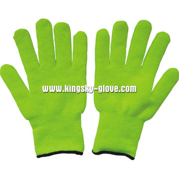 7g Terry Knit Acryl Fluoreszierende Handschuh (2300)